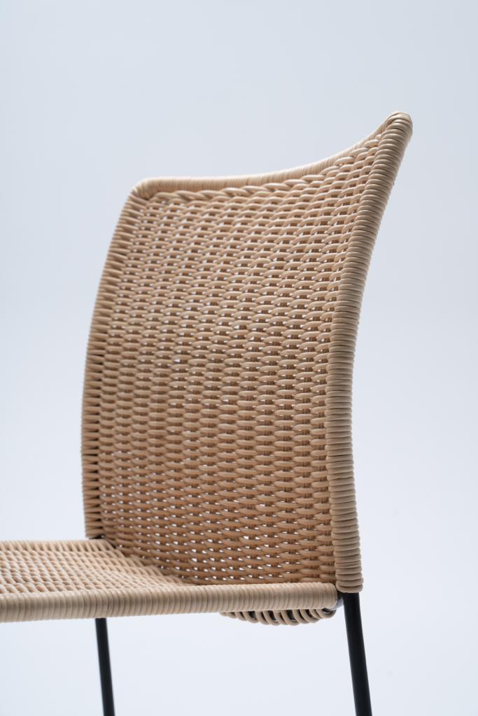 Side Rattan Sandalye