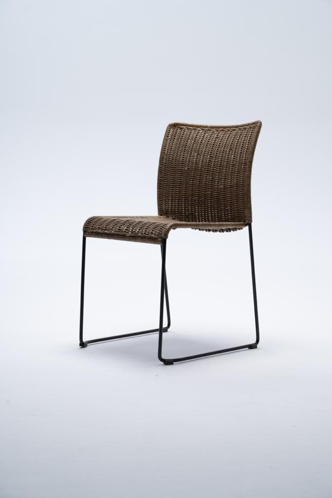 Side Rattan Sandalye