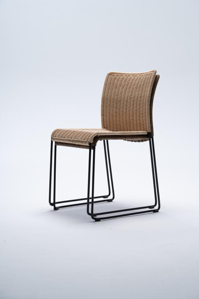 Side Rattan Sandalye